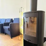 Strandvillen Binz - Ferienwohnung Mit 1 Schlafzimmer, Kamin Und Balkon Dr-423