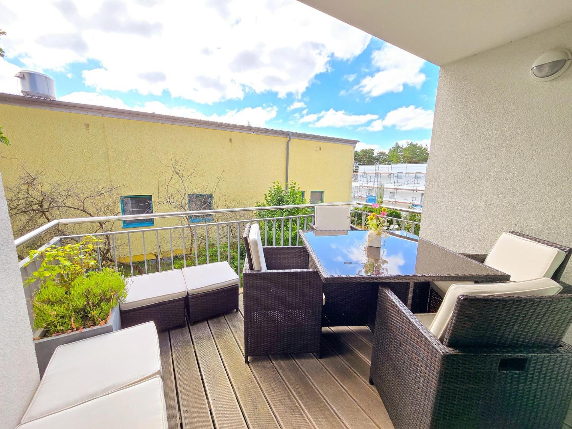 Apartment Strandvillen - Mit 1 Schlafzimmer, Kamin Und Balkon Dr-423 Ostseebad Binz